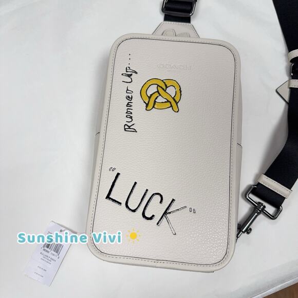 NWT Coach MEN'S Sullivan Pack With Sketch Print CAJ69 - Picture 2 of 9